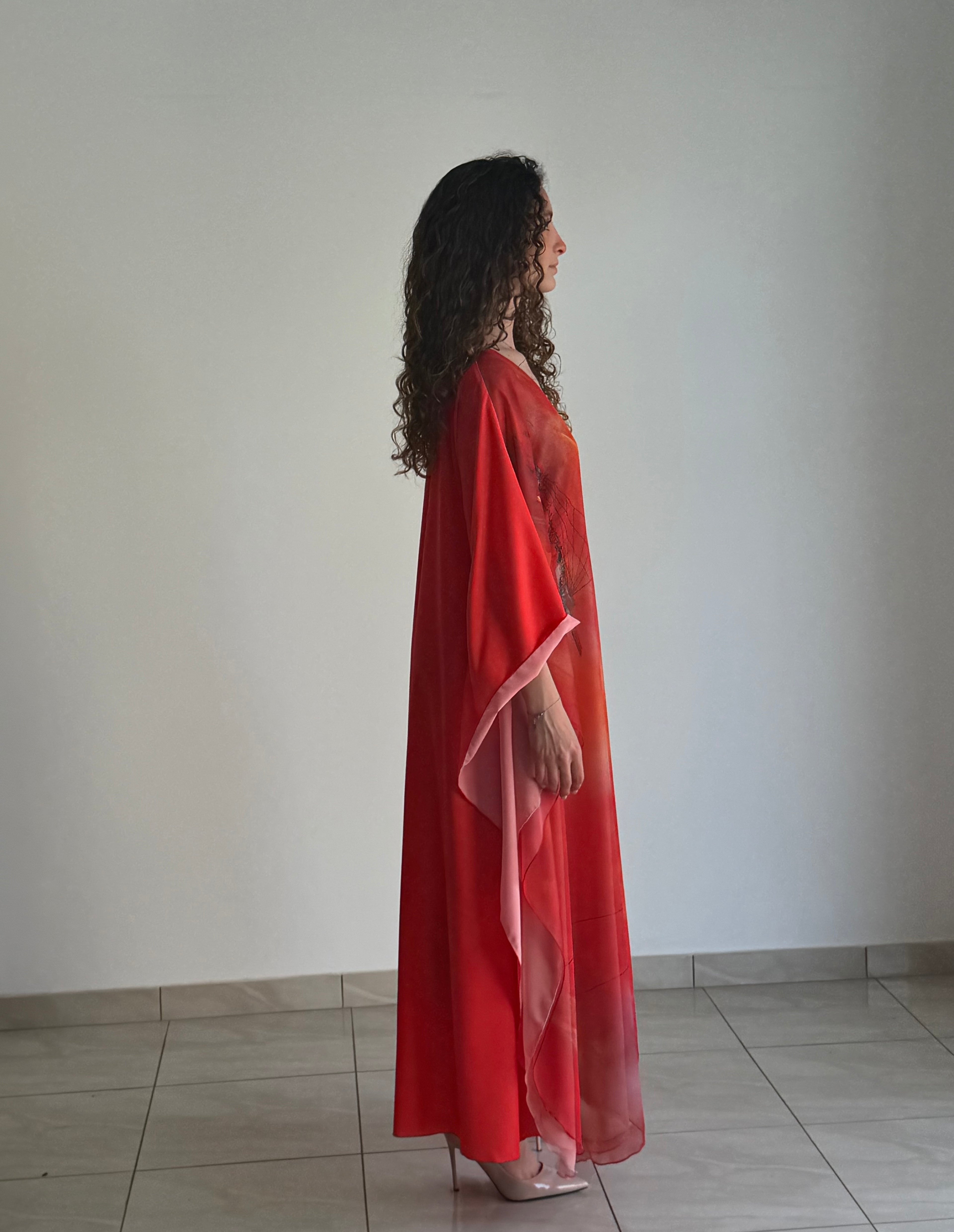 Caftano "Giorgitti" Doppiato – Collezione Emozionismo Riflessivo