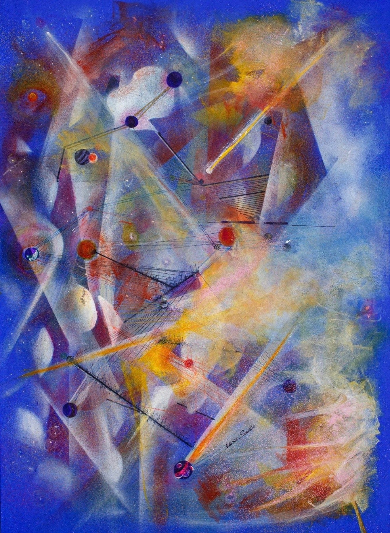 Écharpe Connexions Multidimensionnelles